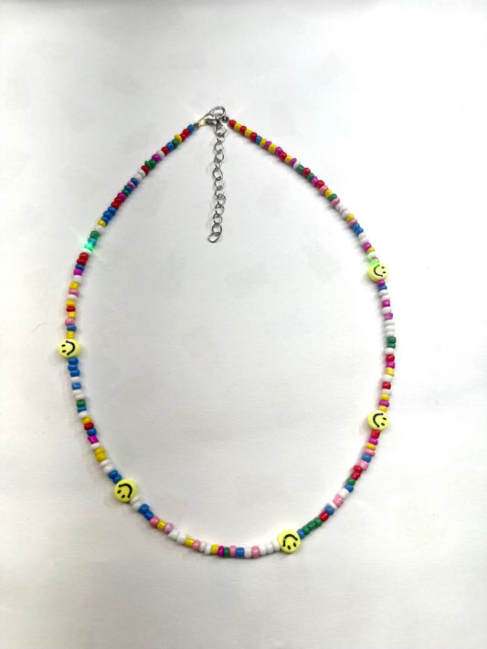 Smiley Bead Necklace